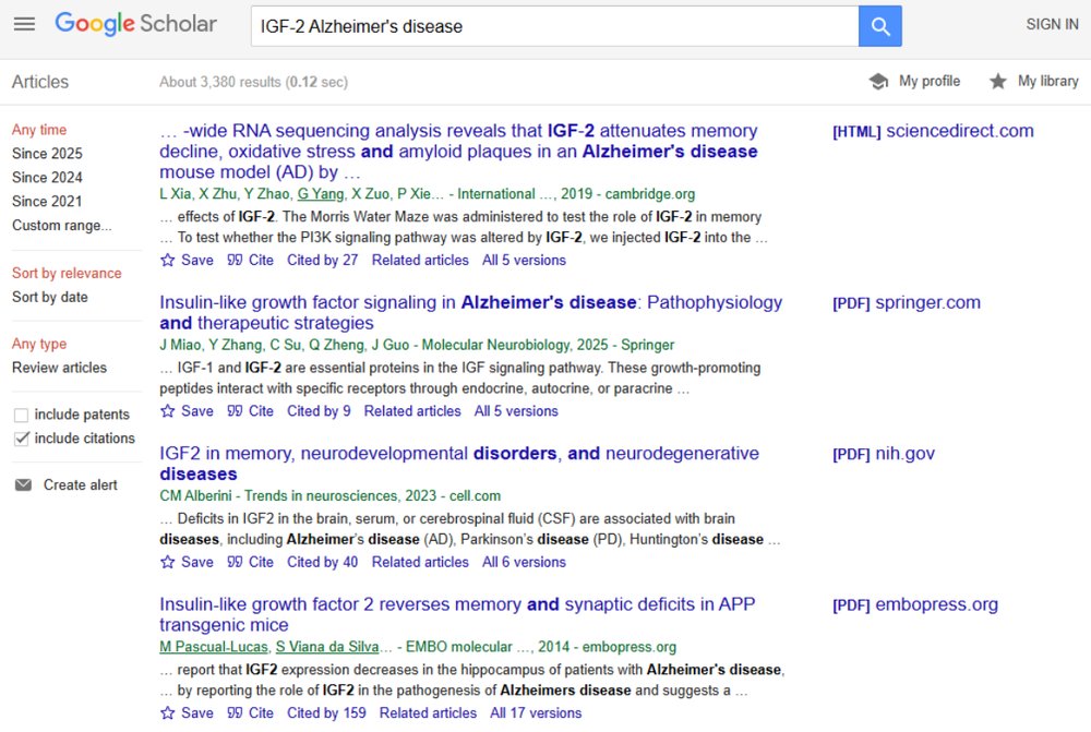 Research literacy guide screenshot