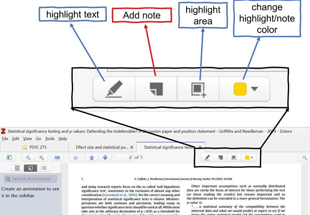 Research literacy guide screenshot