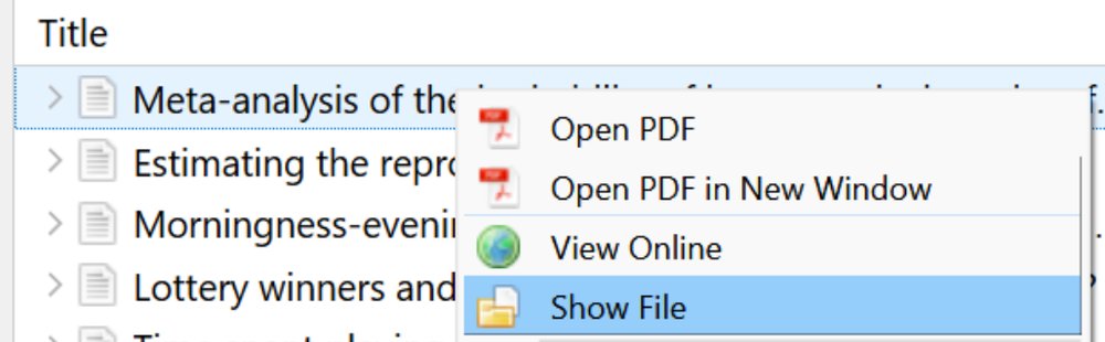 Research literacy guide screenshot